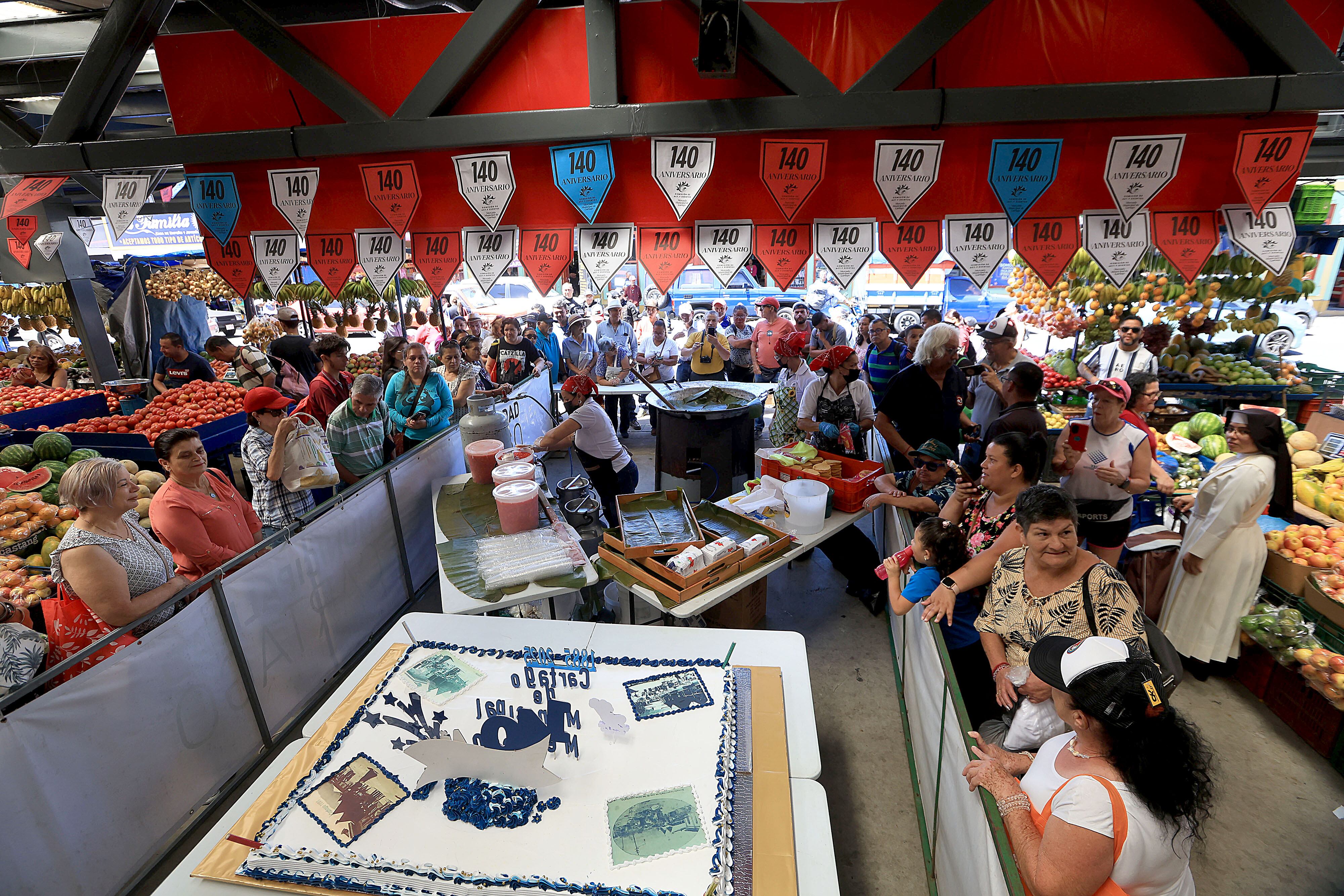 Mercado de Cartago, celebra 140 años