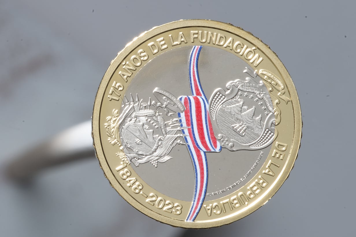 El Banco Central de Costa Rica (BCCR) aseguró que se viene una nueva moneda de 500 colones para recordar los 175 años de la fundación de la República, fecha que se celebra el próximo 31 de agosto