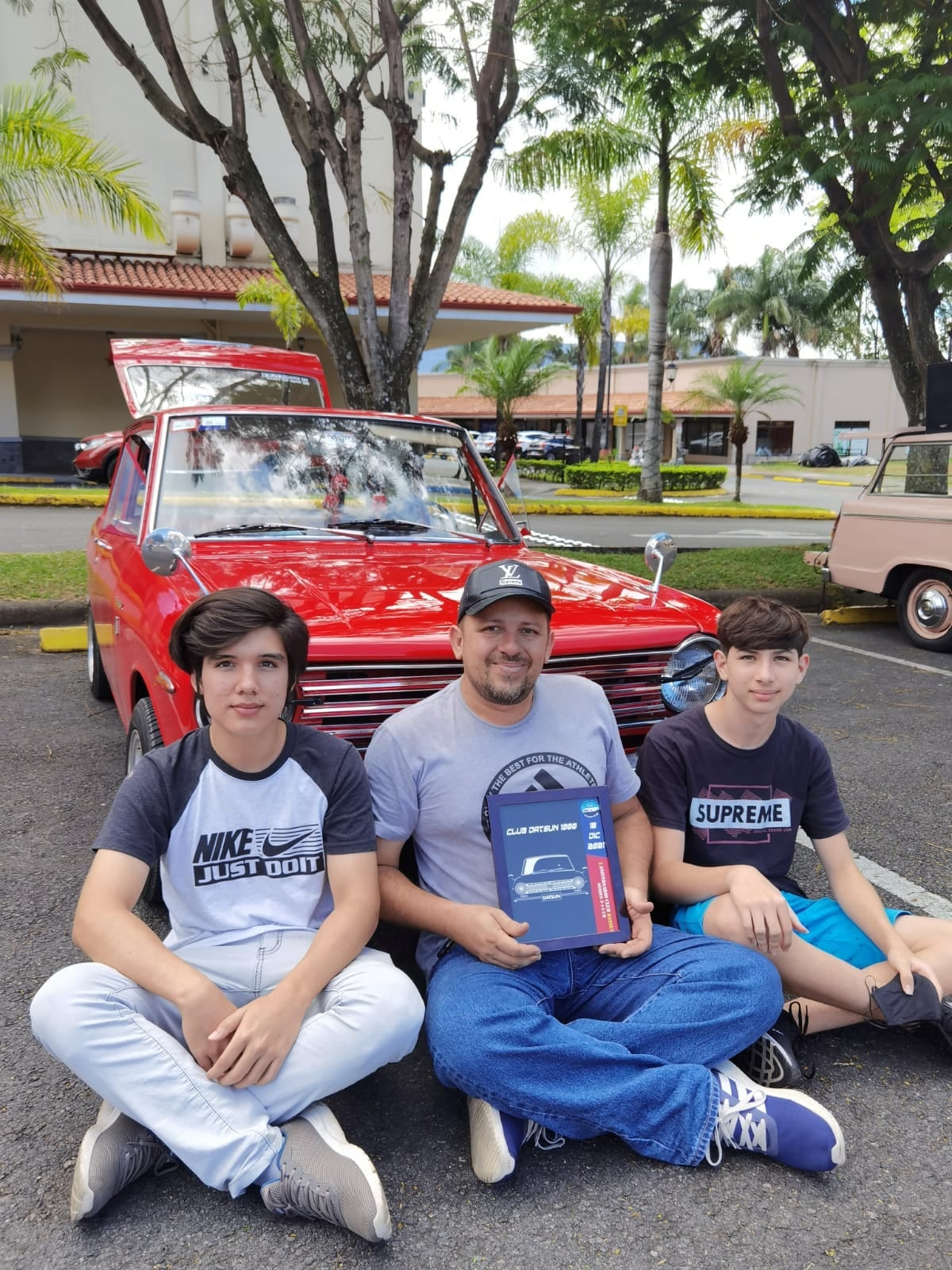 El Datsun 1000 de 1969 de Johan Quirós es todo un chuzo.