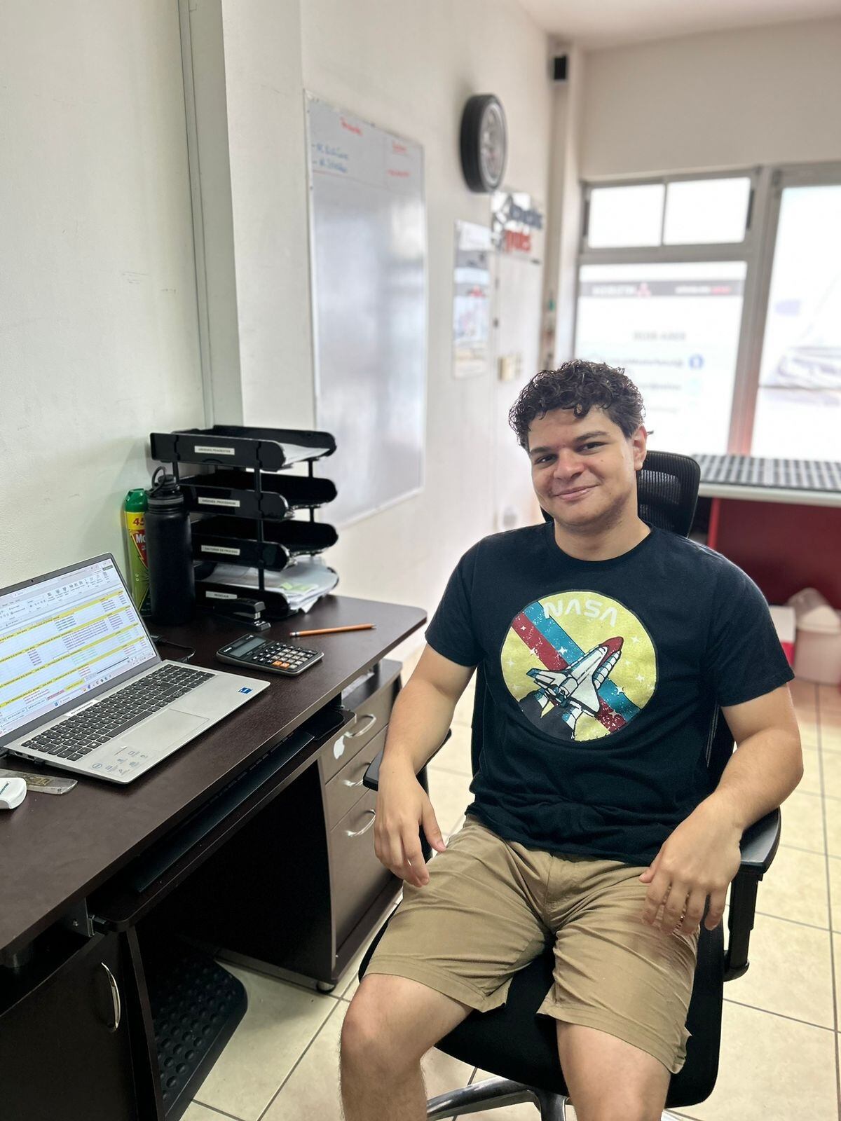 Adrián Barrantes Torres, es vecino de san Pablo Heredia