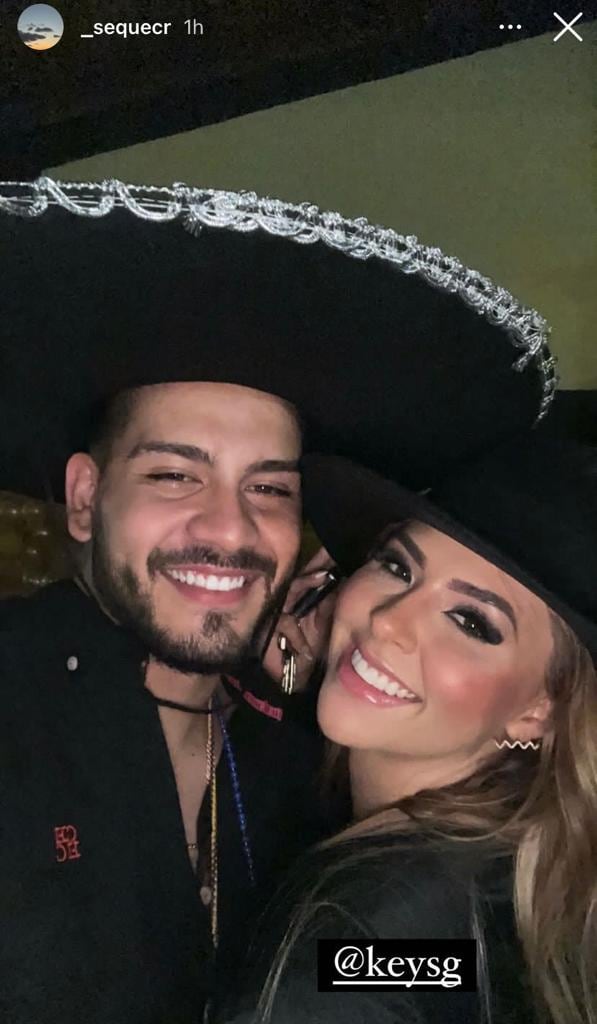 Keyla Sánchez y Alejandro Sequeira.