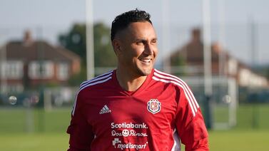 Keylor Navas recibió en su casa a destacado deportista tico