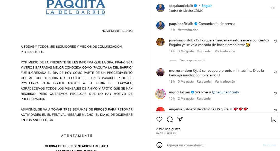 Paquita la del Barrio