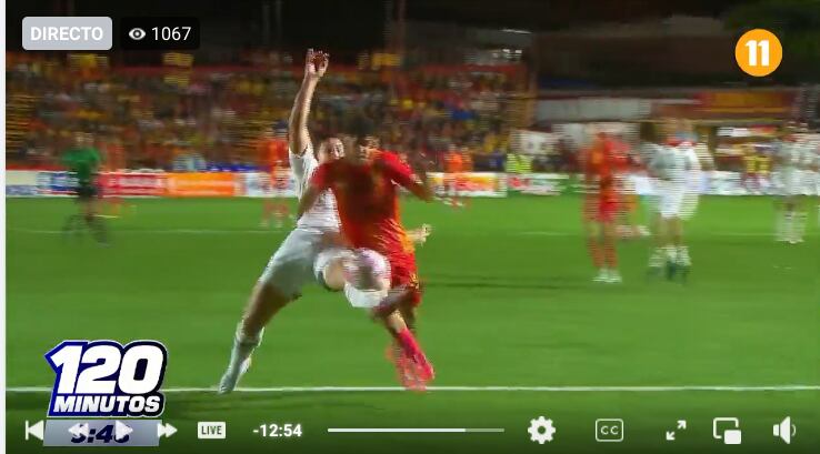 Jugada Alexis Gamboa, Andy Rojas, Herediano Alajuelense