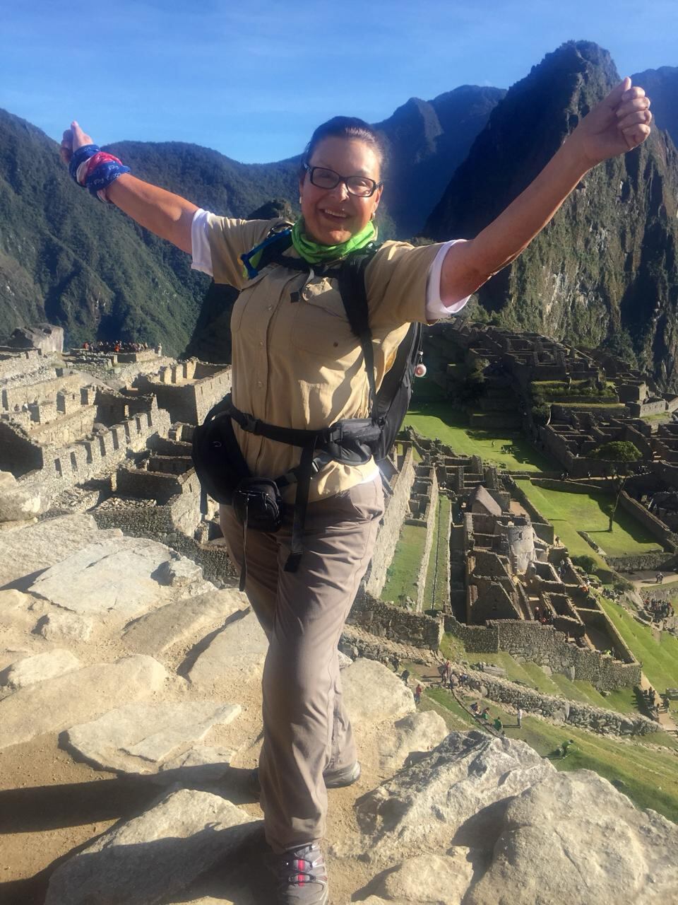 Gracias al senderismo, Lidieth Jiménez logró superar una situación muy difícil en su vida.