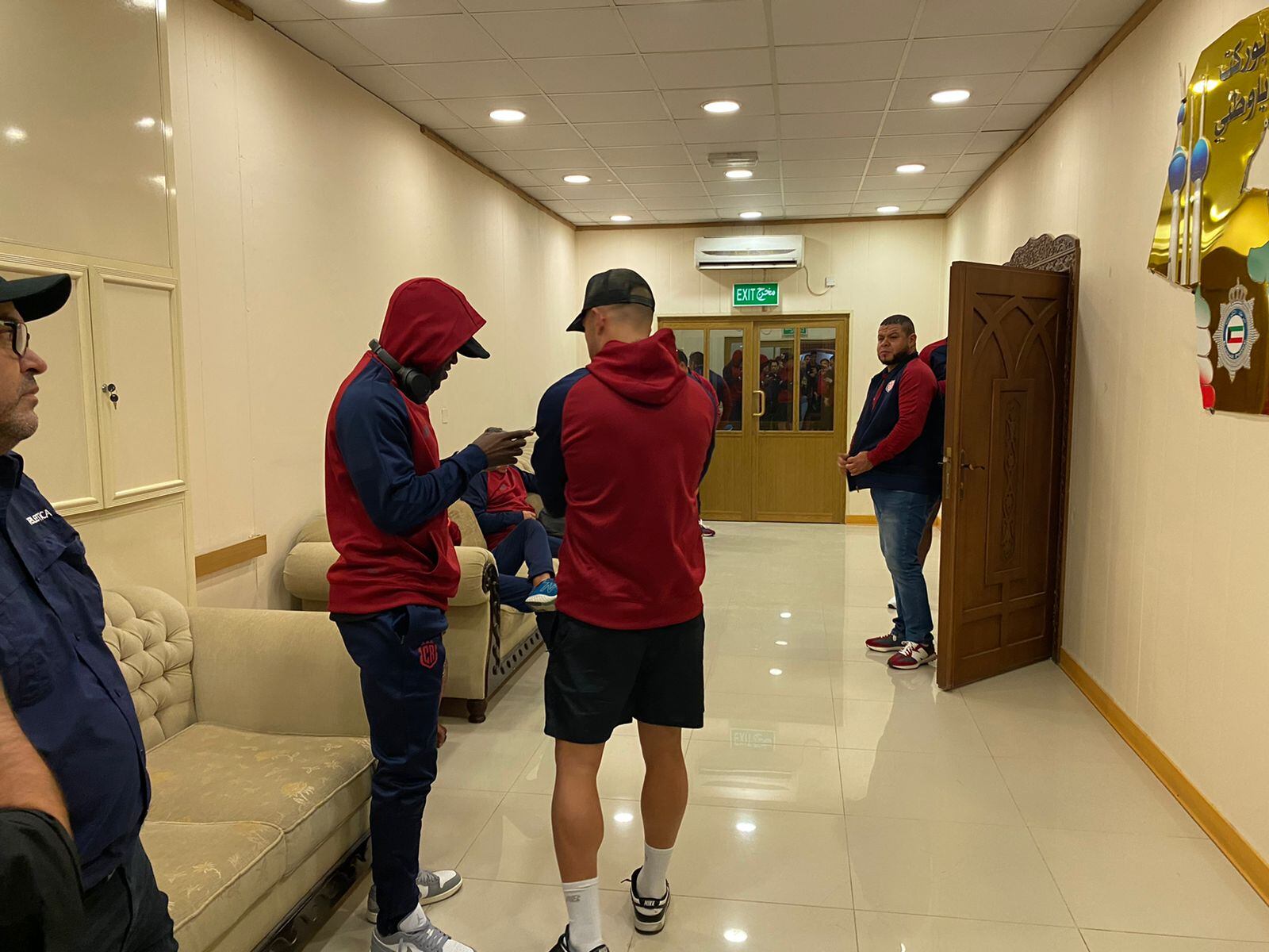 A los jugadores les querían sellar los pasaportes, lo que implica problemas políticos. Facebook Yashin Quesada.