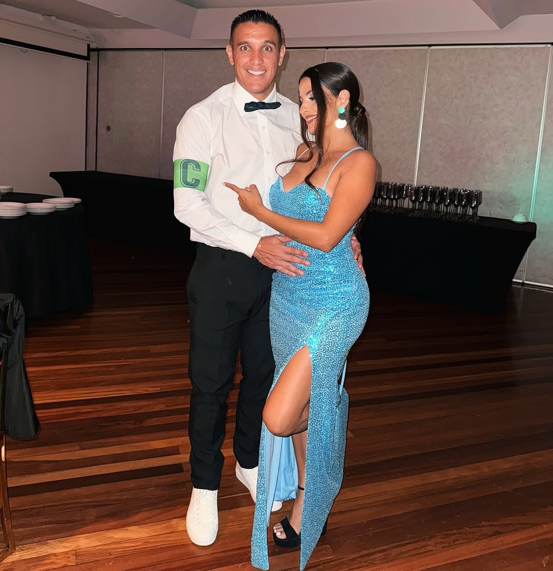 David Guzmán y su esposa Stacy Montero fueron parte de los invitados. Instagram.