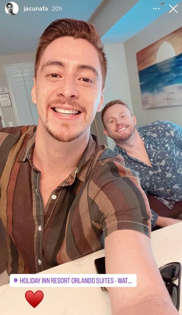 Javier Acuña bailarín de canal 7