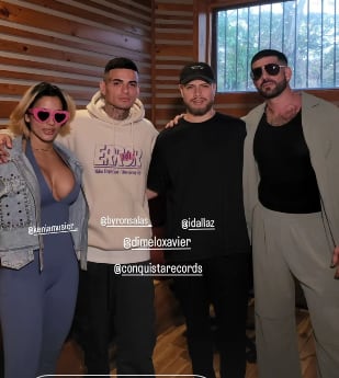 Kenia Music y Bryan Ganoza