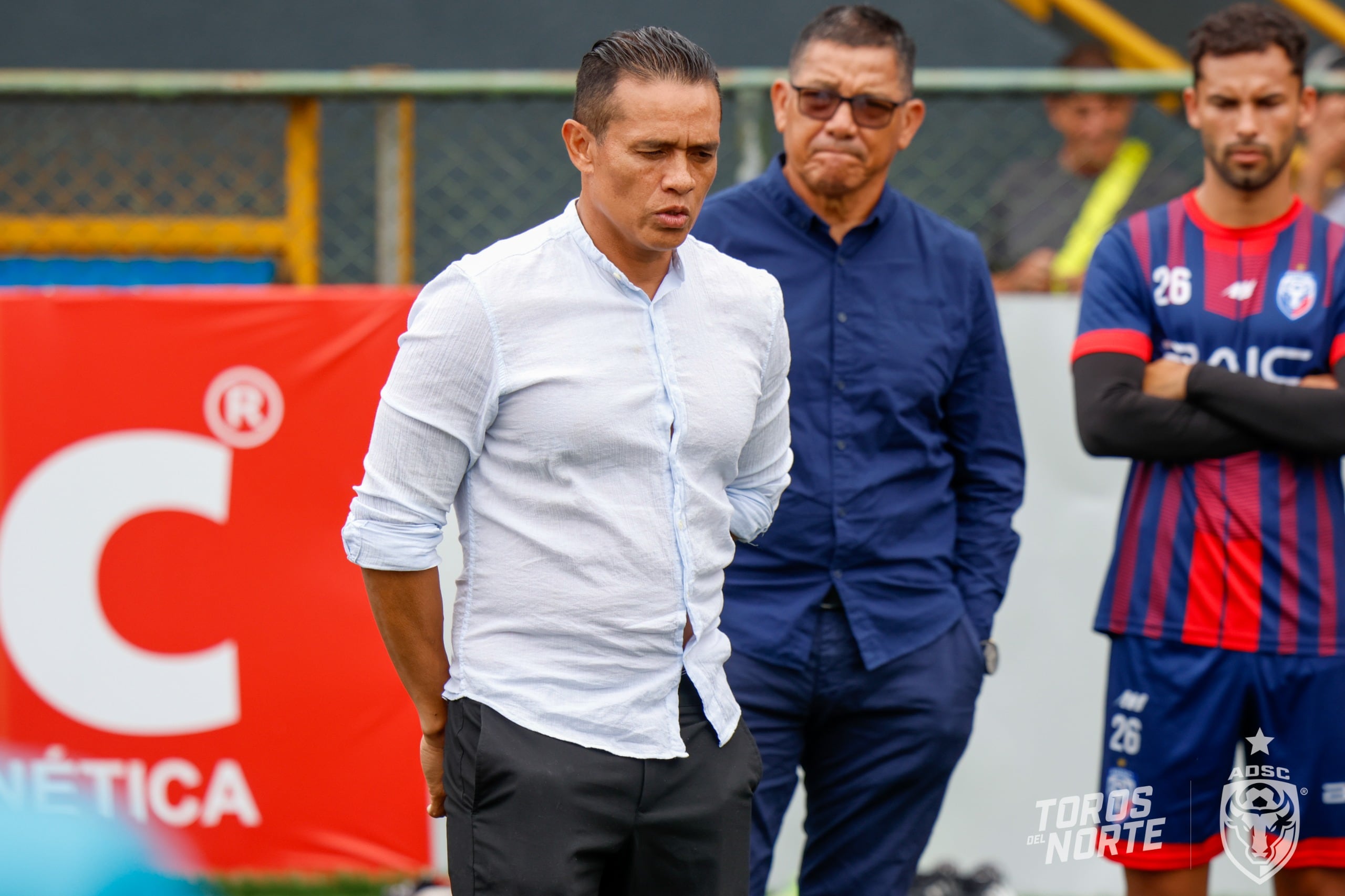 Wálter Centeno fue presentado este miércoles como entrenador de San Carlos. Prensa SC.