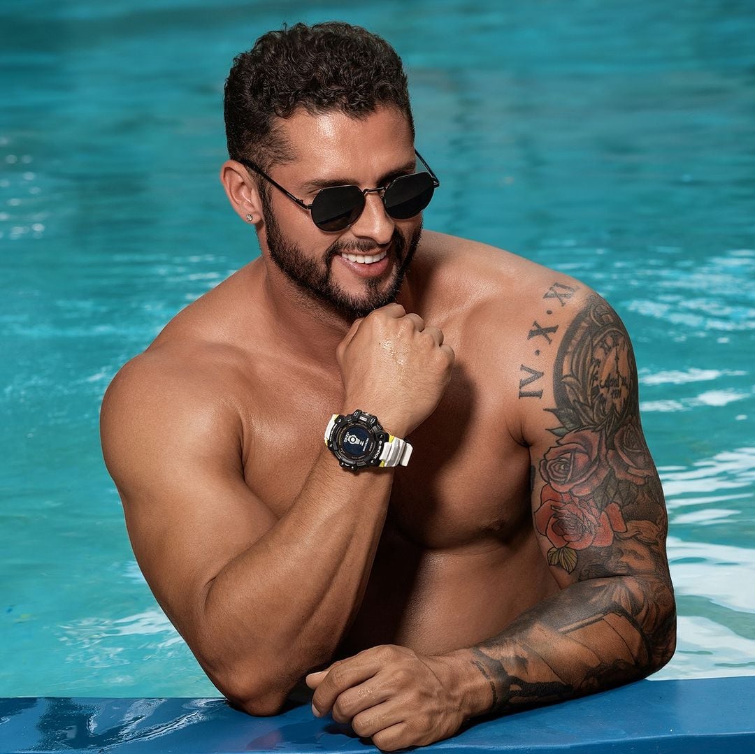 William Mora en el programa Los 50 de Telemundo