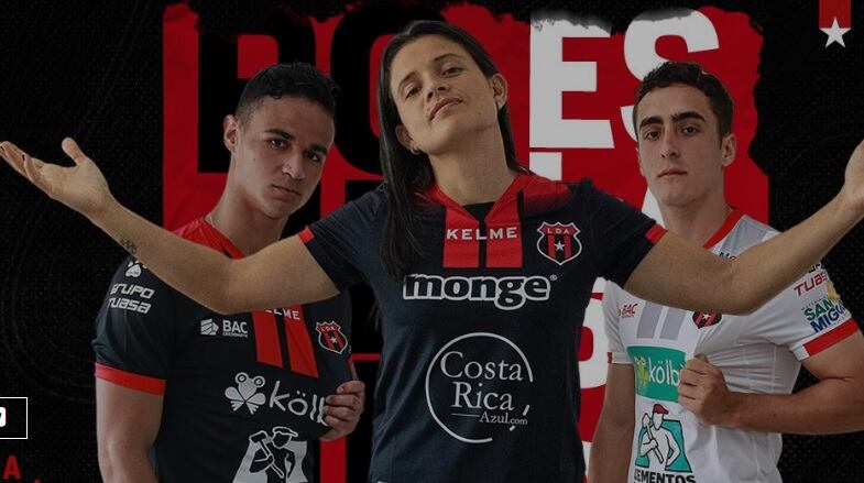 Nuevo uniforme de Alajuelense