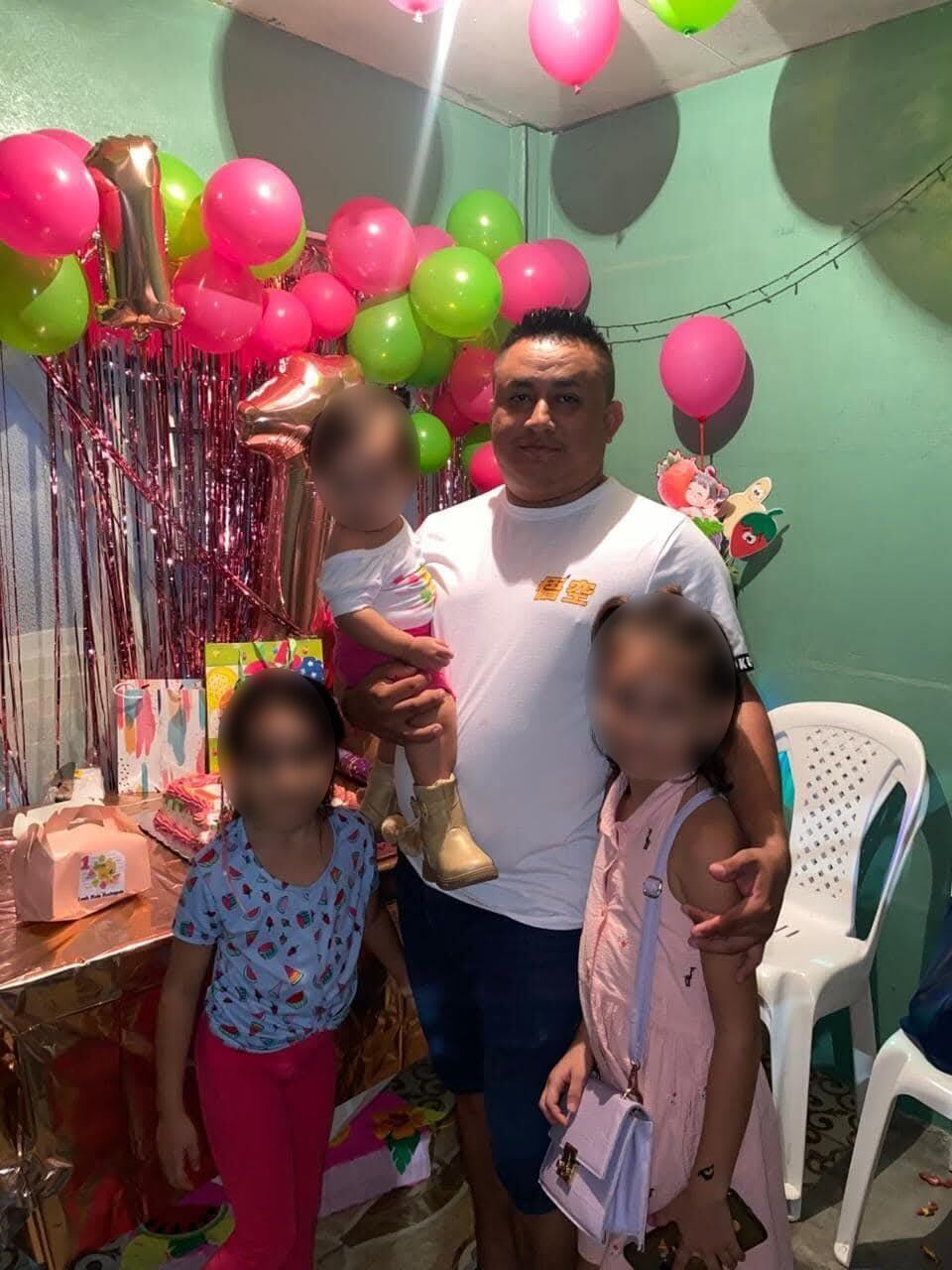 Jimmy Ruiz es recordado como un padre muy amoroso. Foto cortesía Darling Ruiz.