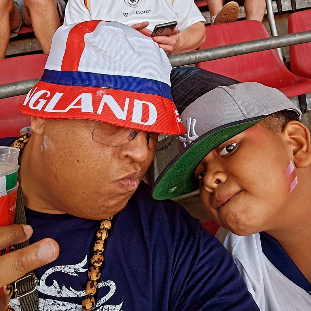 Toledo y su hijo menor en la Eurocopa 2024