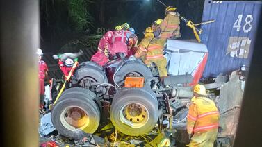 Violento accidente en carretera dejó una leal amistad entre traileros