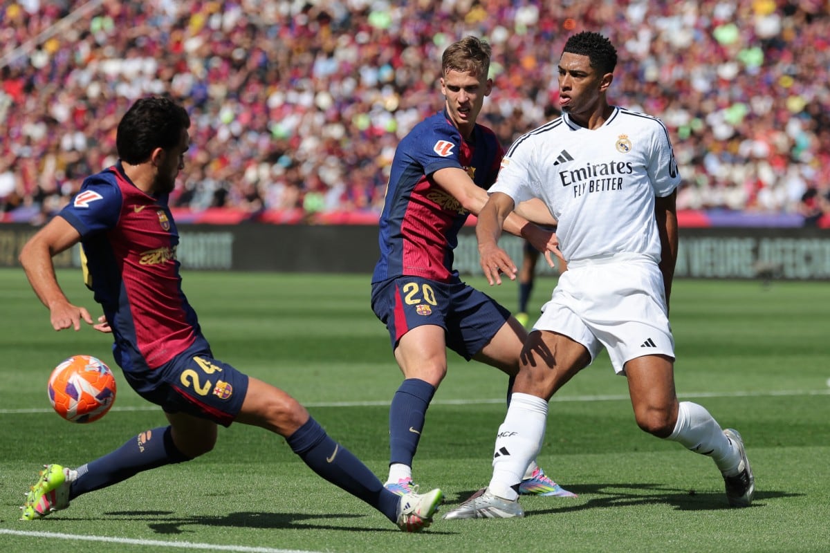 Barcelona - Real Madrid, domingo 11 de mayo. AFP.