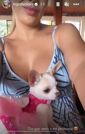 Modelo Ingrid Solís y su esposo Hernán Medford. Instagram