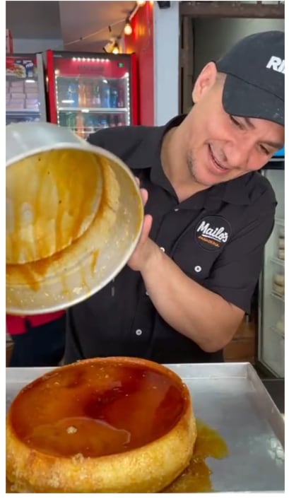 Mailo y su famoso quesillo