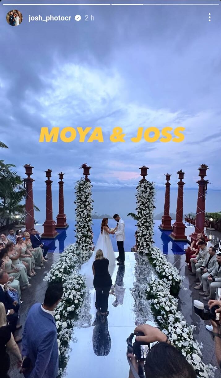 Jonathan Moya y Joseline Valverde