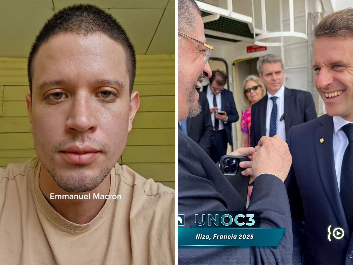 El creador de contenido y activista, Juan Bautista, le dejó muy claro al presidente francés, Emmanuel Macron, por qué acepar el pin de jaguar fue un terrible error.