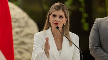 ¿Sufrió Laura Fernández un accidente de tránsito? Esto dice Presidencia