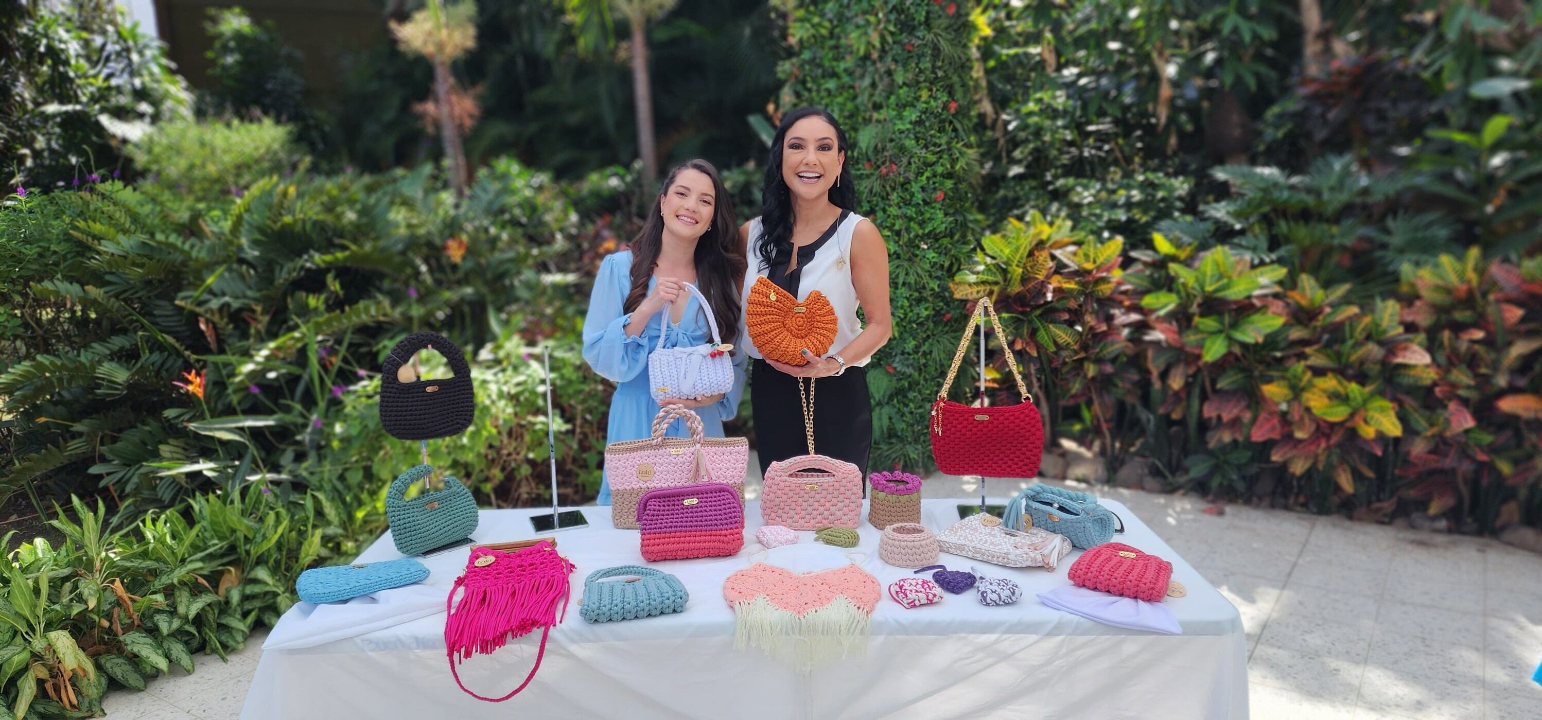 La presentadora de Buen Día, programa mañanero de Canal 7, Nancy Dobles, volvió a sonreír el Miércoles Santo, con los emprendedores