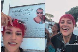 “Mi amor, ya se hizo justicia”: Tiktoker Marisol llega a la tumba de ‘Tingo’ tras conocer la sentencia