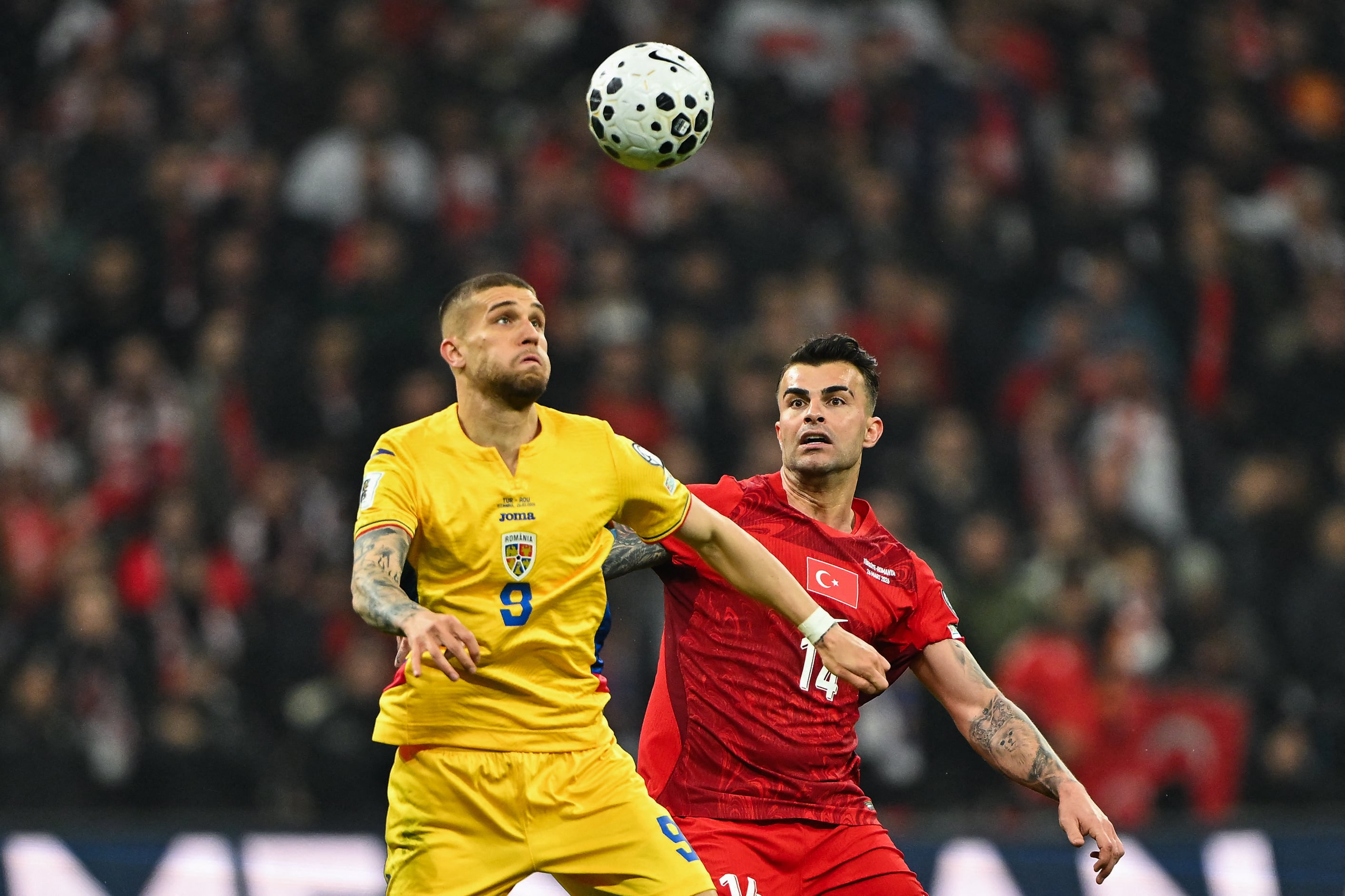 Turquía derrotó 1-0 a Rumanía