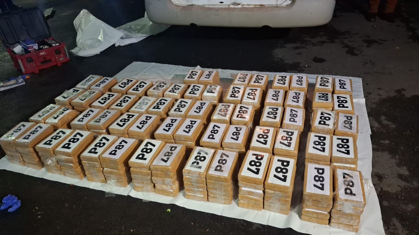 Decomiso de droga en la Ruta 27