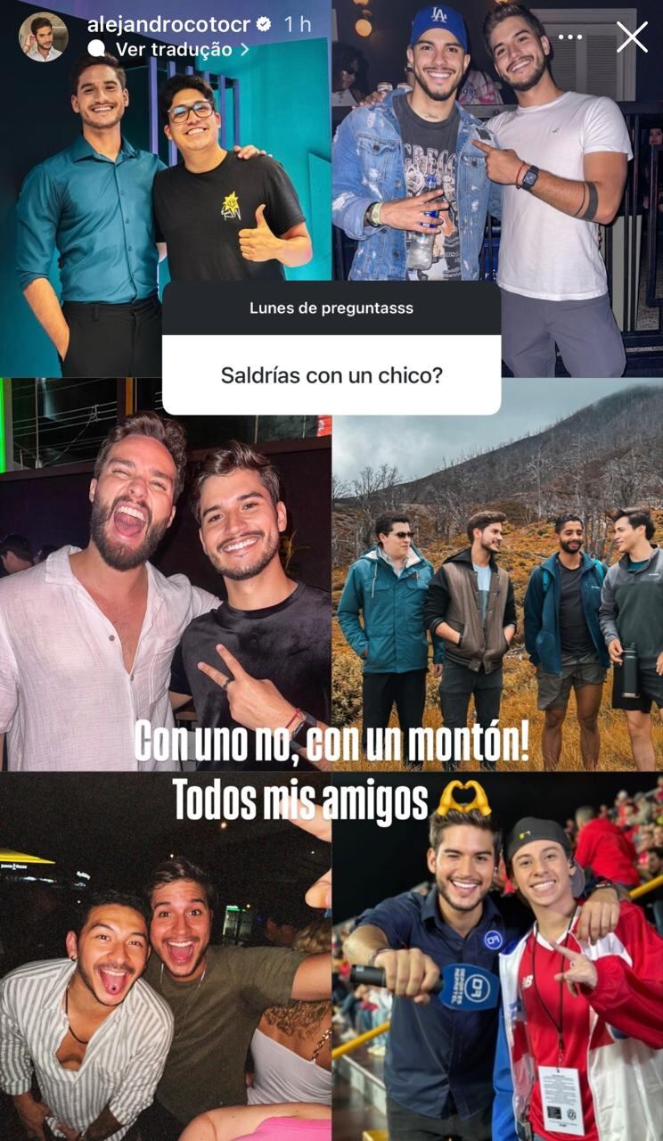 Al presentador de Repretel, Alejandro Coto, lo pusieron entre la espada y la pared con una pregunta que le hicieron en redes pero con la que no se dejó intimidar.