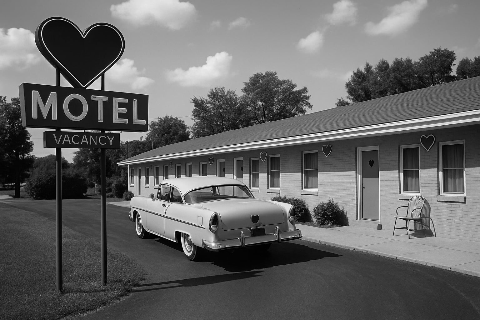 Los primeros viajes por carretera impulsaron el auge del motel como alternativa a hoteles y campamentos.