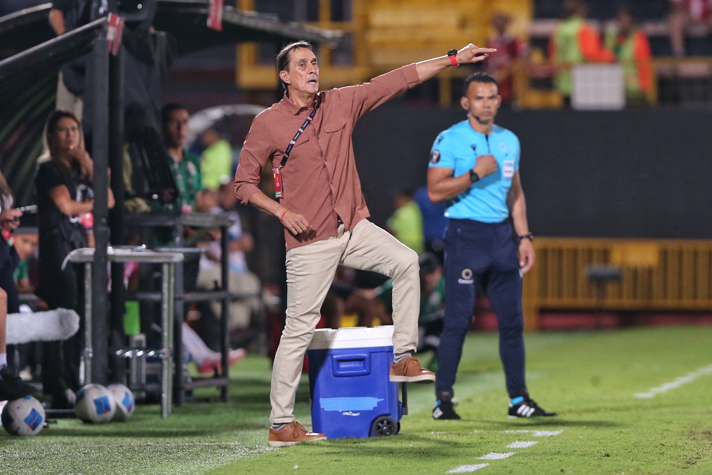 23/07/2024/ Juego entre Liga Deportiva Alajuelense vs CD Marathón por la CONCACAF Center American Club 2024 en el estadio Alejandro Morera Soto / Foto John Durán