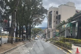 Realizan operativo por disparos contra edificio del OIJ en San Pedro
