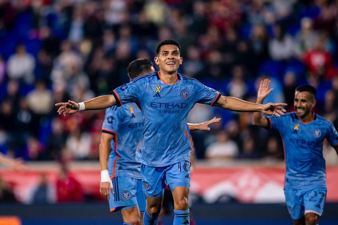 Alonso Martínez volvió a anotar e igualó una marca lograda por Álvaro Saborío en el 2012. Instagram.