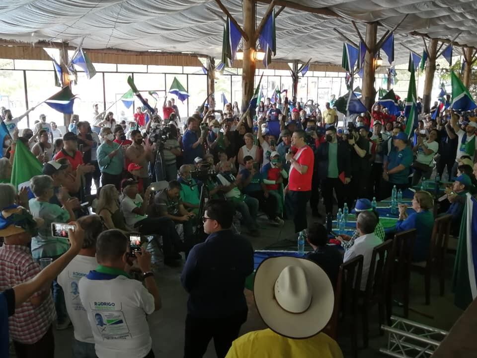 Rodrigo Chaves Robles, candidato presidencial del partido Progreso Social Democrático