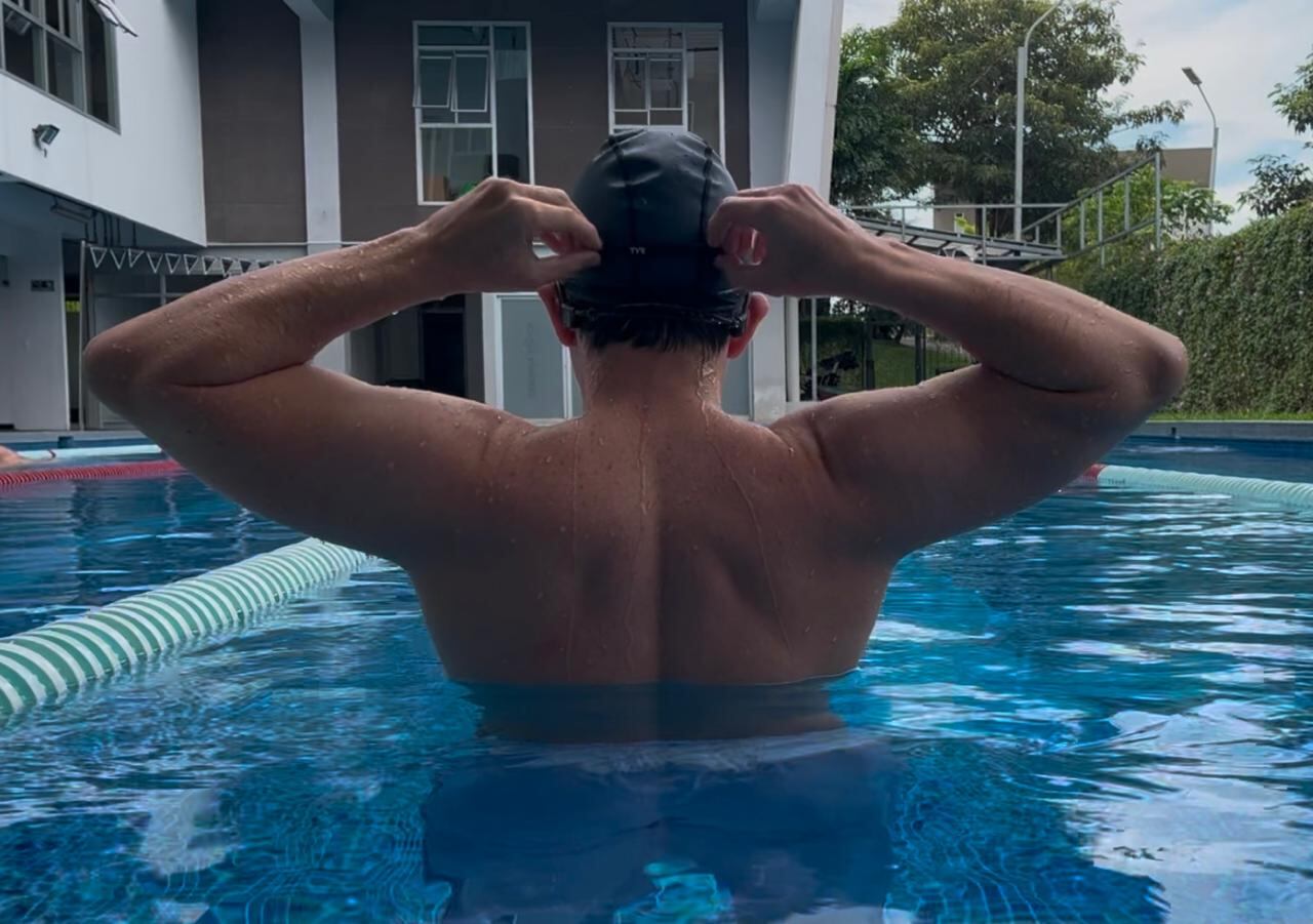 Adrián Marín, periodista de Telenoticias de canal 7.