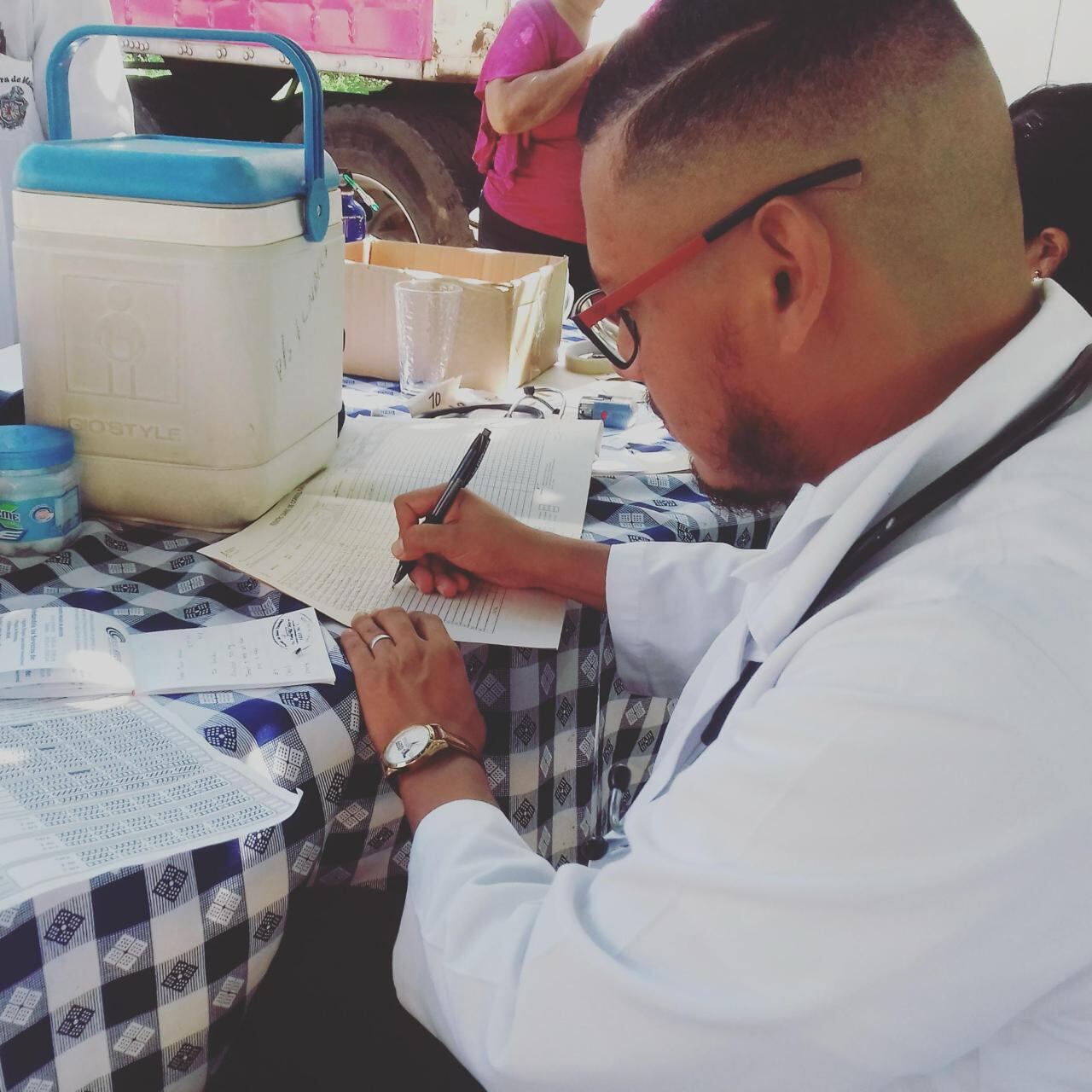 Jefferson López no tiene un no como respuesta, cuando se trata de hacer realidad sus sueños. Cortesía.