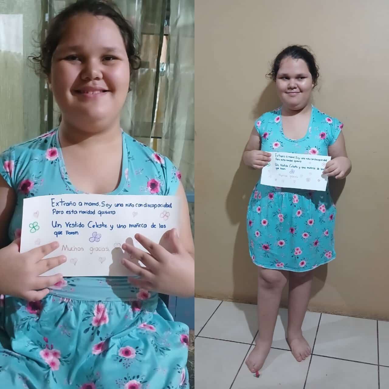 Una mamita de Pérez Zeledón, Sara Calderón, ocupa toda la ayuda que le podamos dar porque hace menos de un mes su vida cambió de la noche a la mañana y tiene dos hijas que mantener.