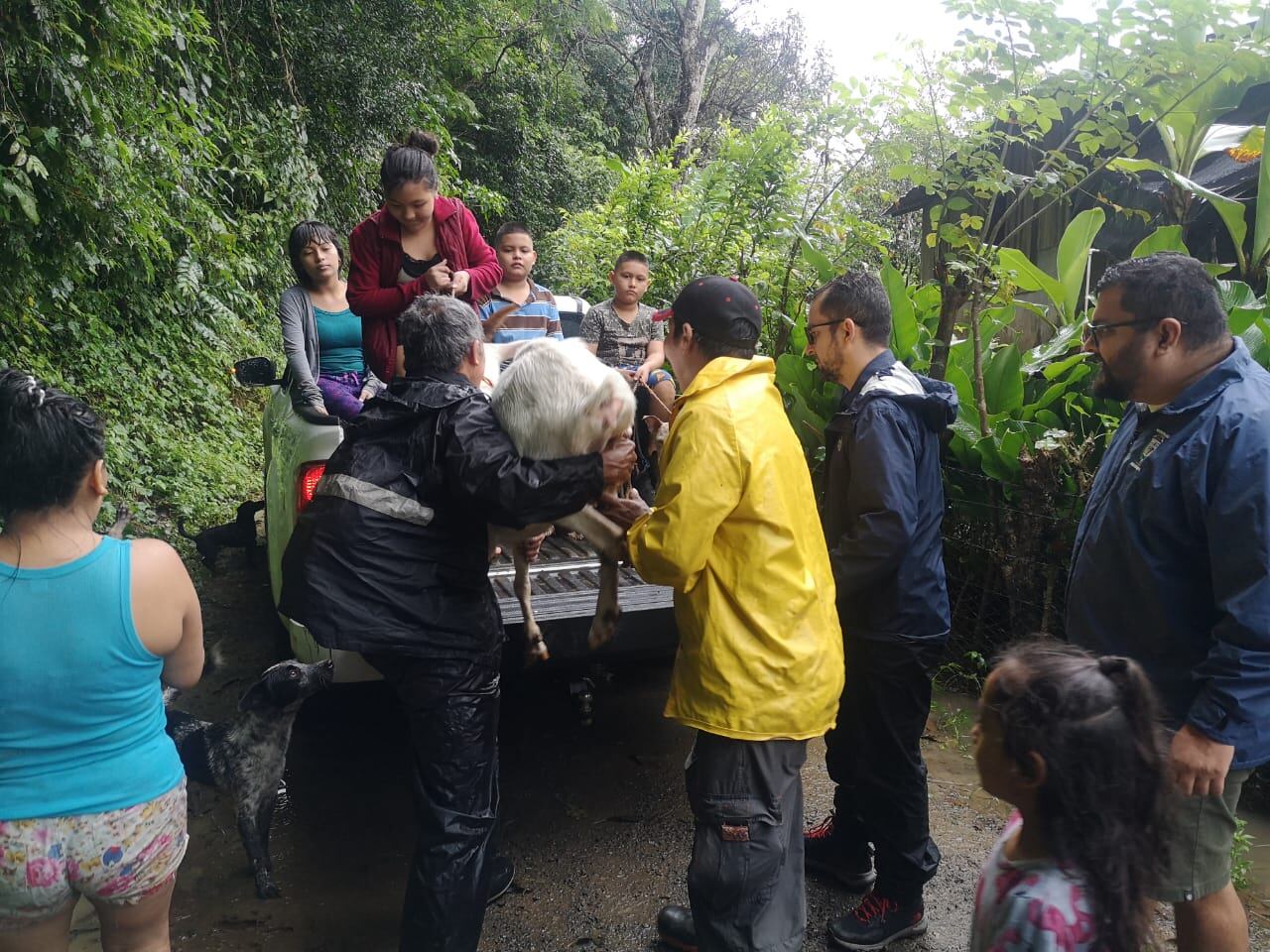 Inundaciones causadas por tormenta tropical Julia. Foto