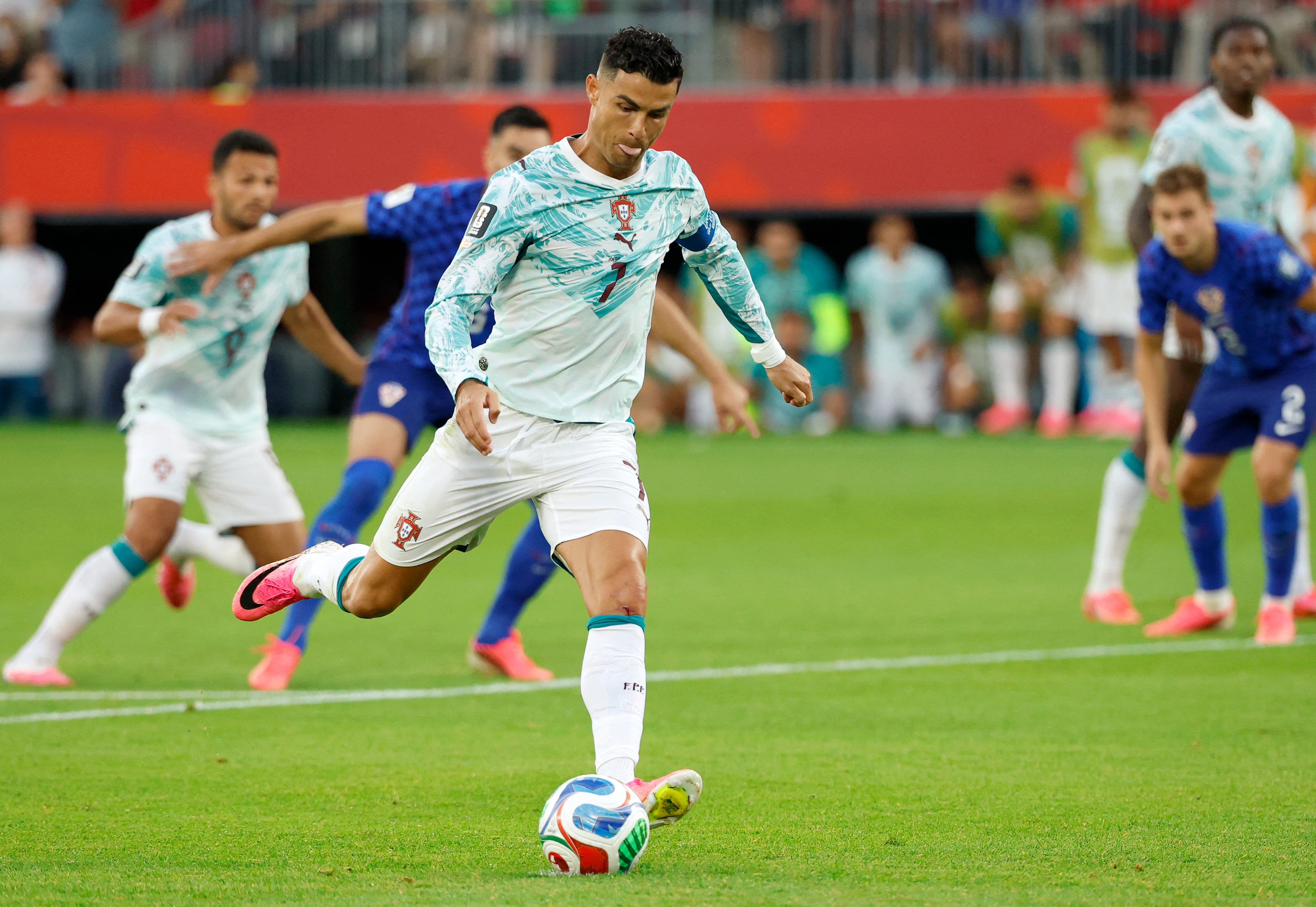 Este penal ante Croacia en Toronto puede haber sido el último gol de Cristiano Ronaldo en un Mundial.