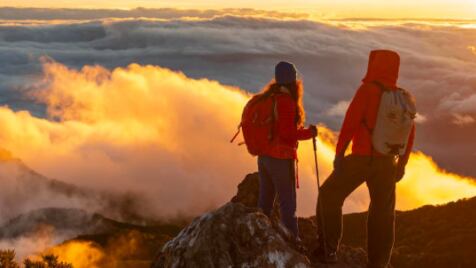 Lo ideal en las caminatas es ir siempre preparado para condiciones adversas.