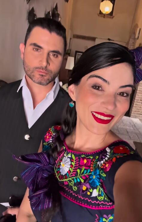 Joaquín Yglesias y su esposa Valezca Rodríguez en México