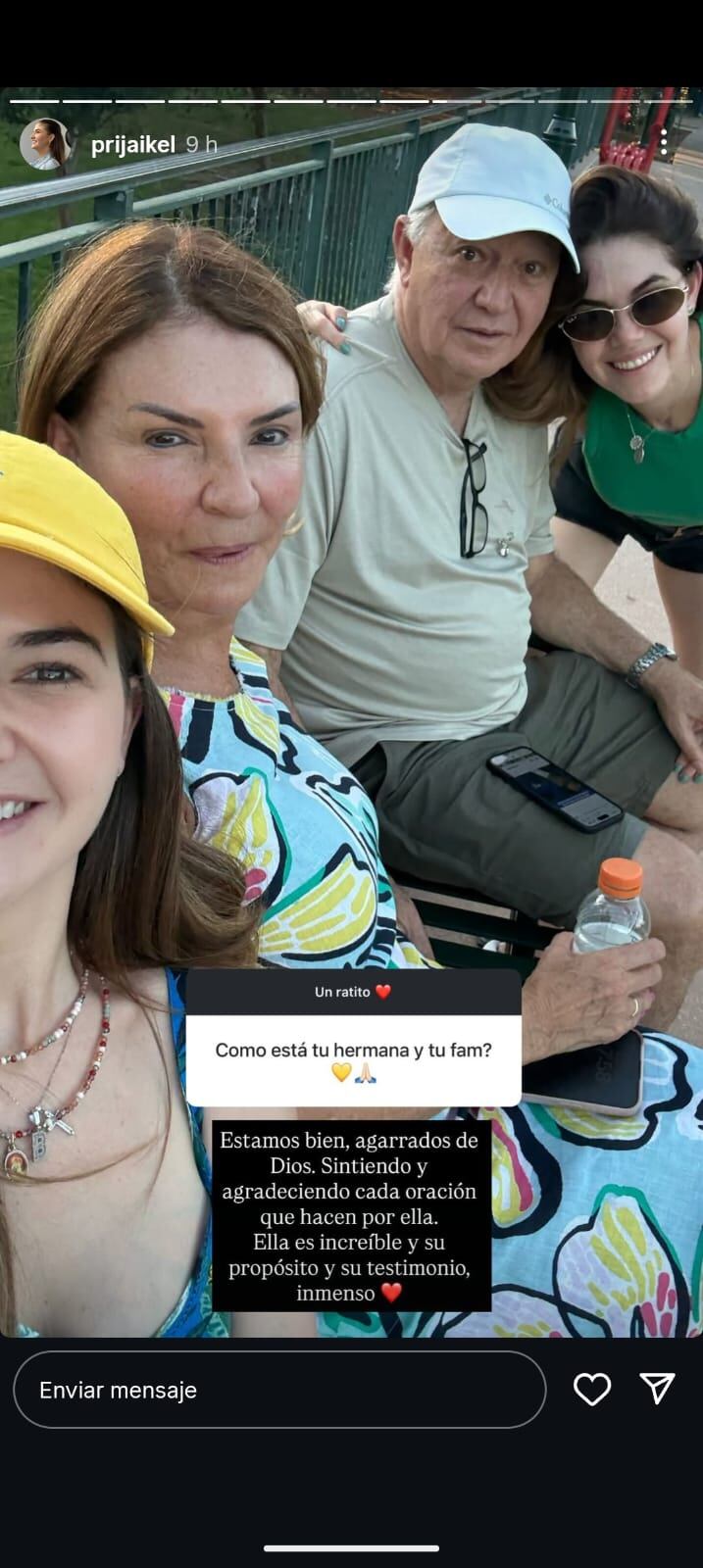 Priscila Jeikel, hermana de Carolina Jeikel