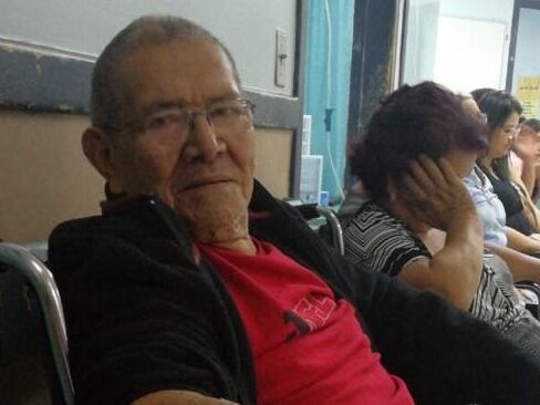 Marco Tulio Amuy, adulto mayor que reventó apéndice en el Calderón Guardia