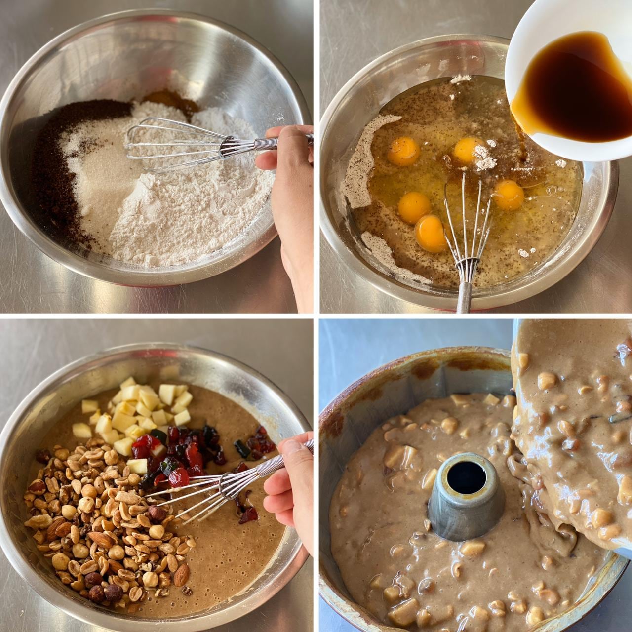 queque navideño de Candy Zamora