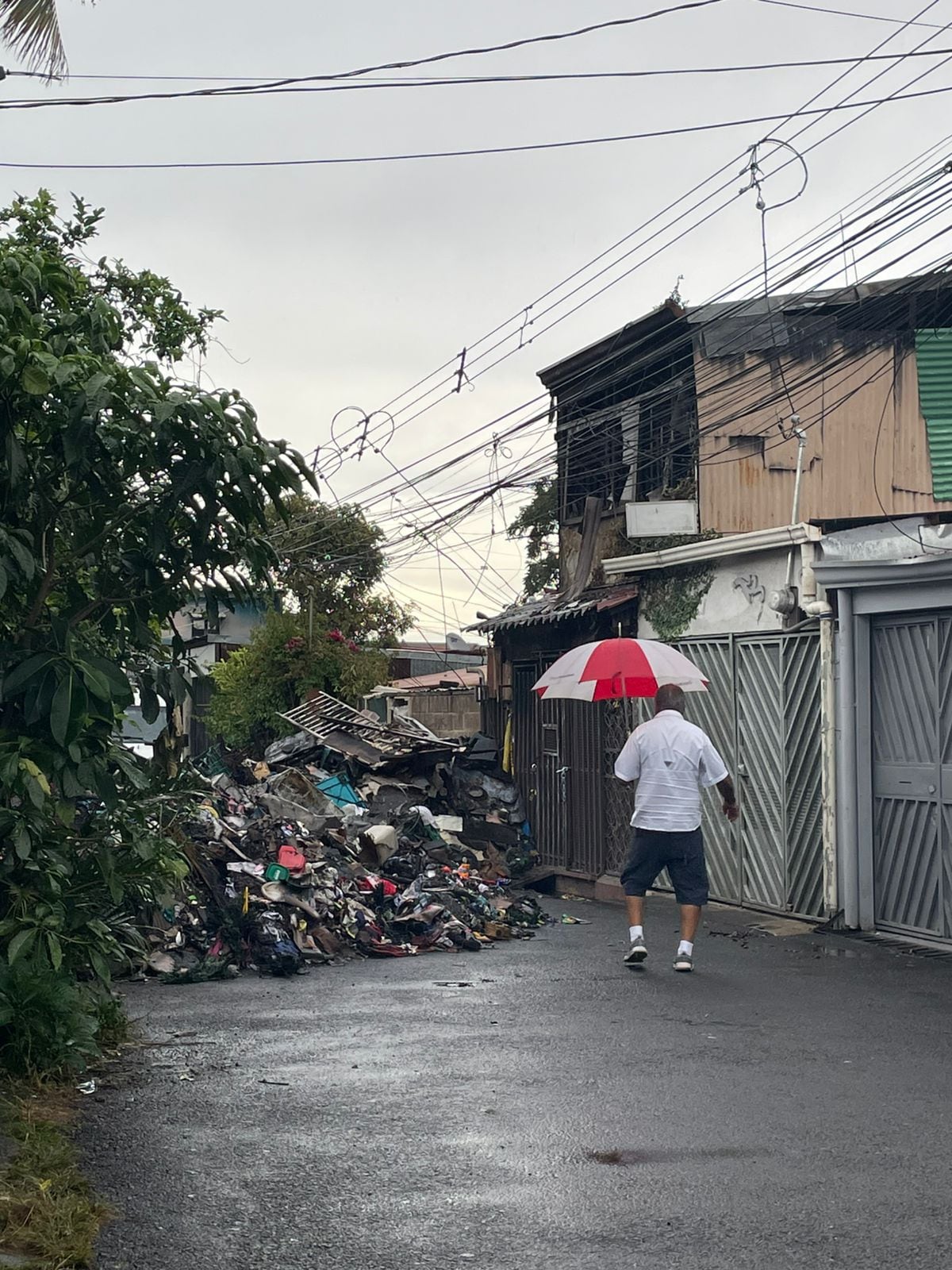 Incendio en San Juan de Dios de Desamparados