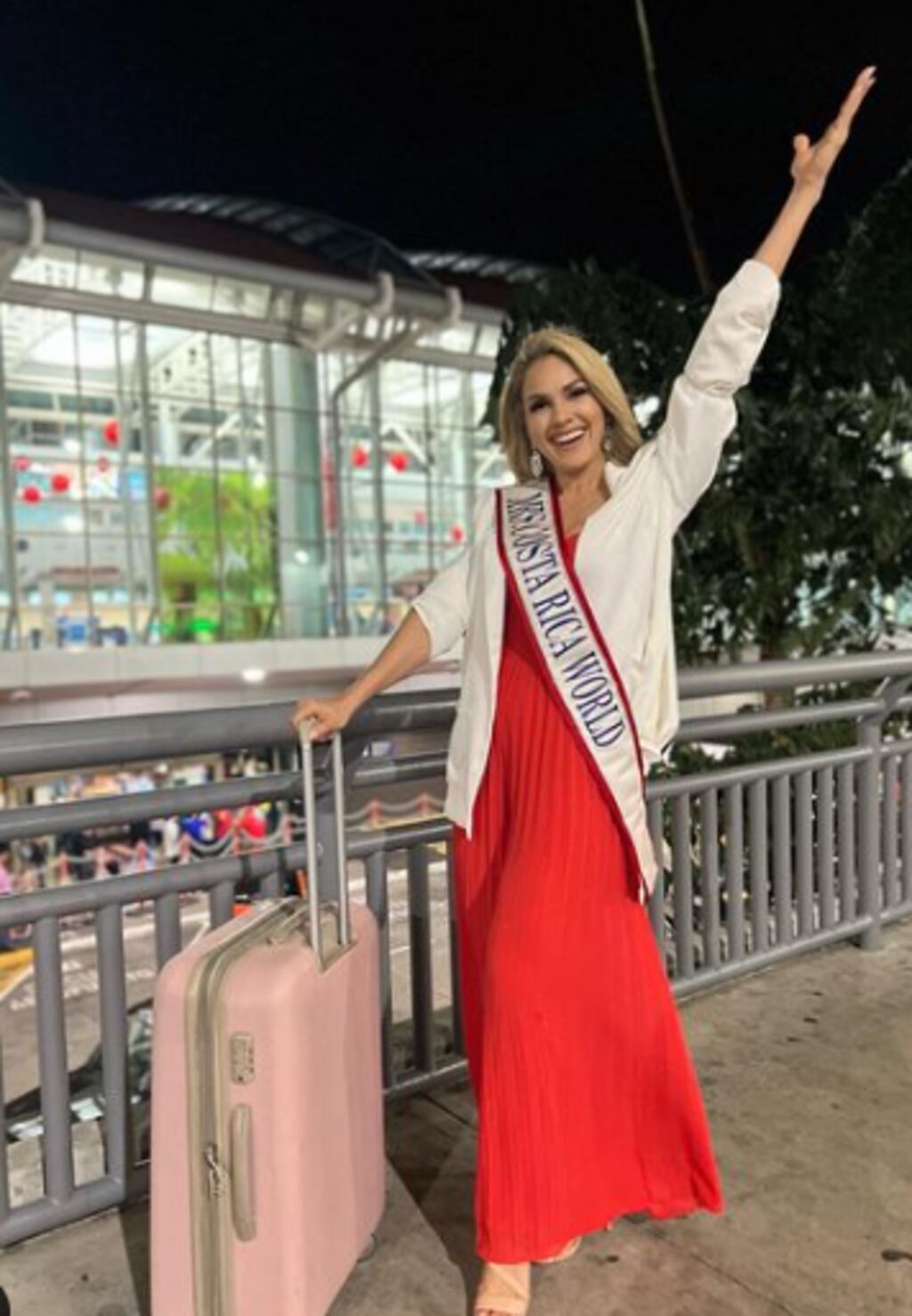Señora Rica Señora Costa Rica 2022 ya está en Las Vegas para luchar por la corona ...