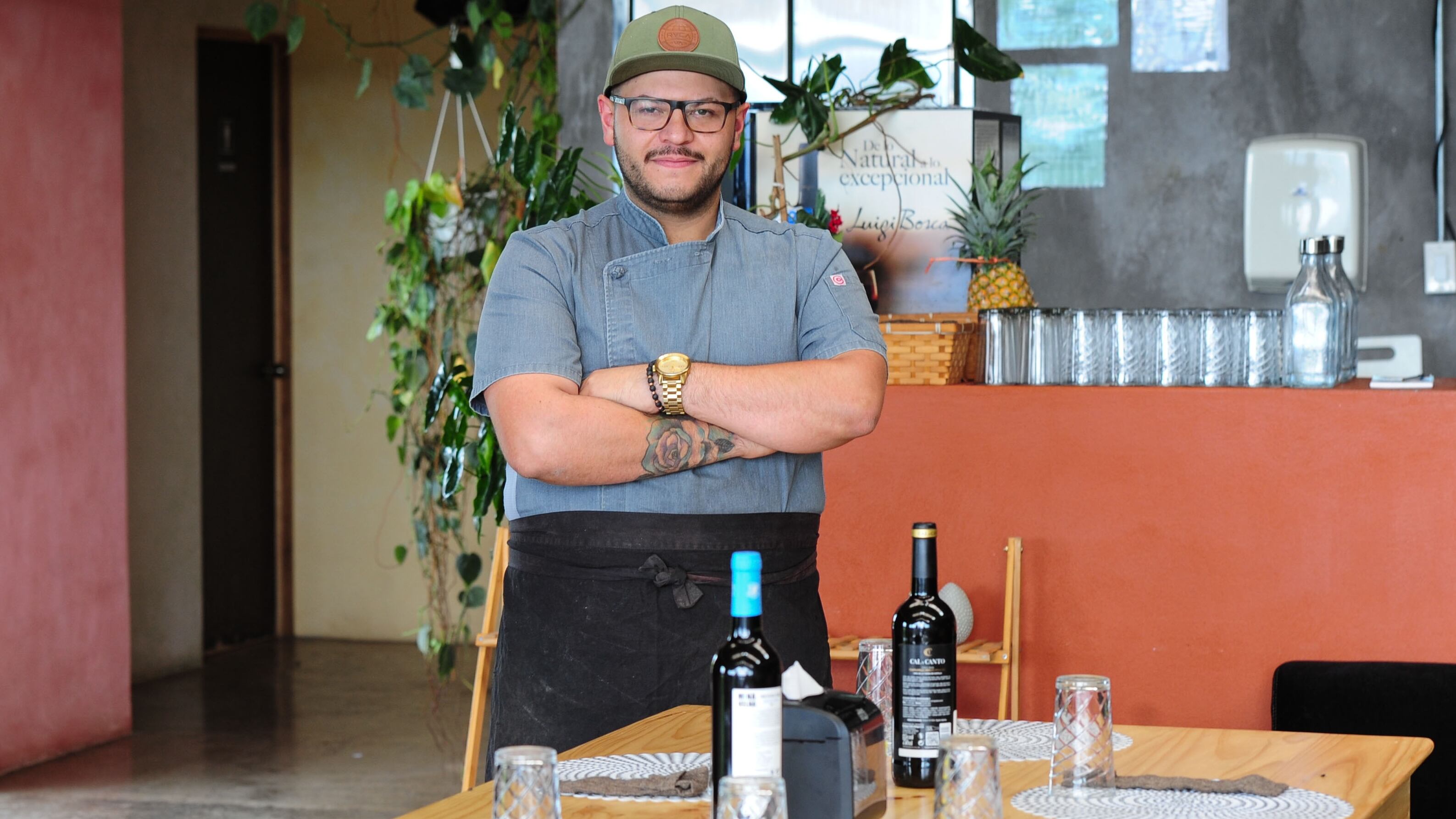 Sr Esteban Cordero dueño del bar y restaurante Don Luis