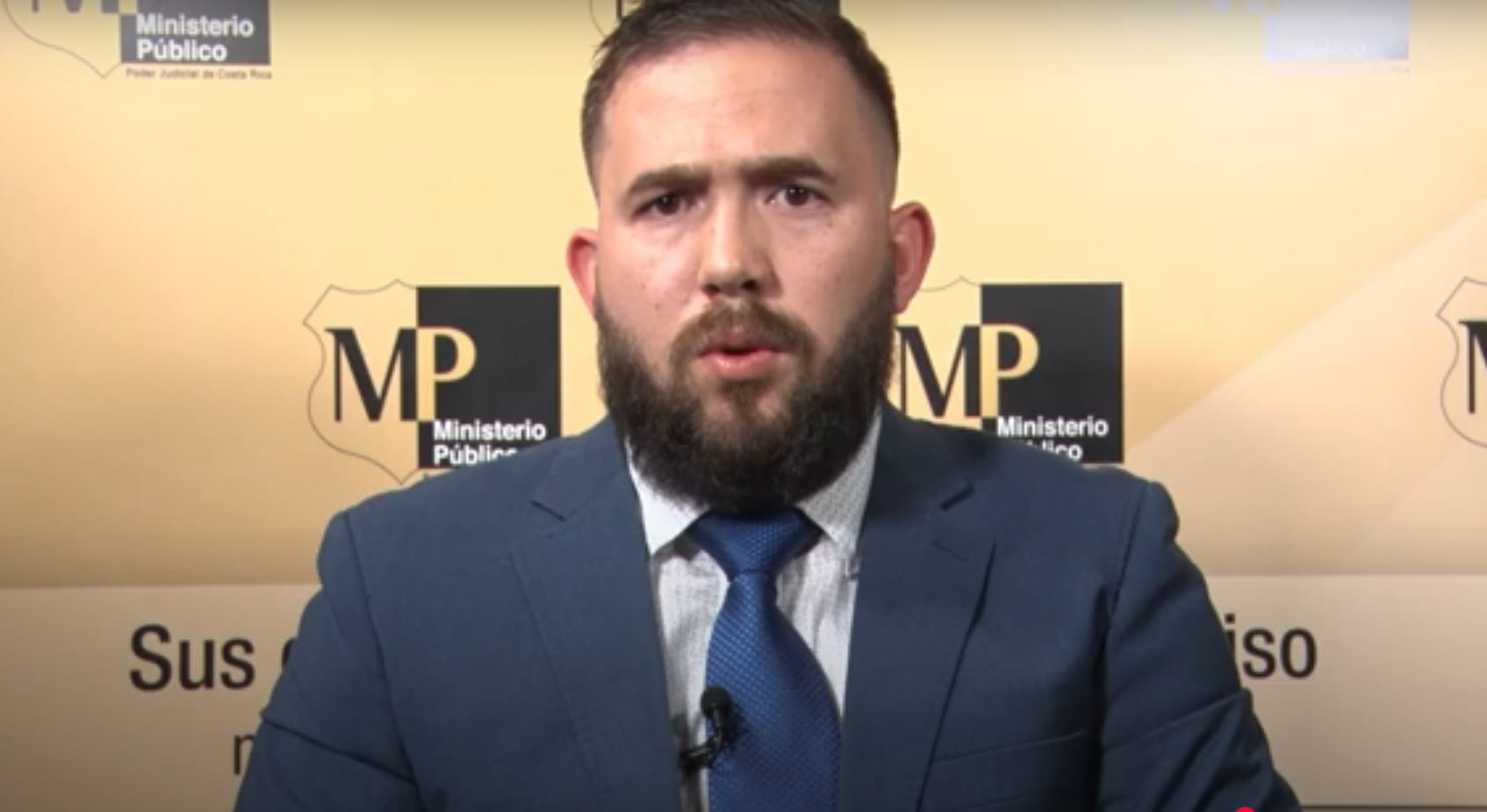 Esteban Aguilar, fiscal jefe de la Unidad de Cibrercrimen del Ministerio Público