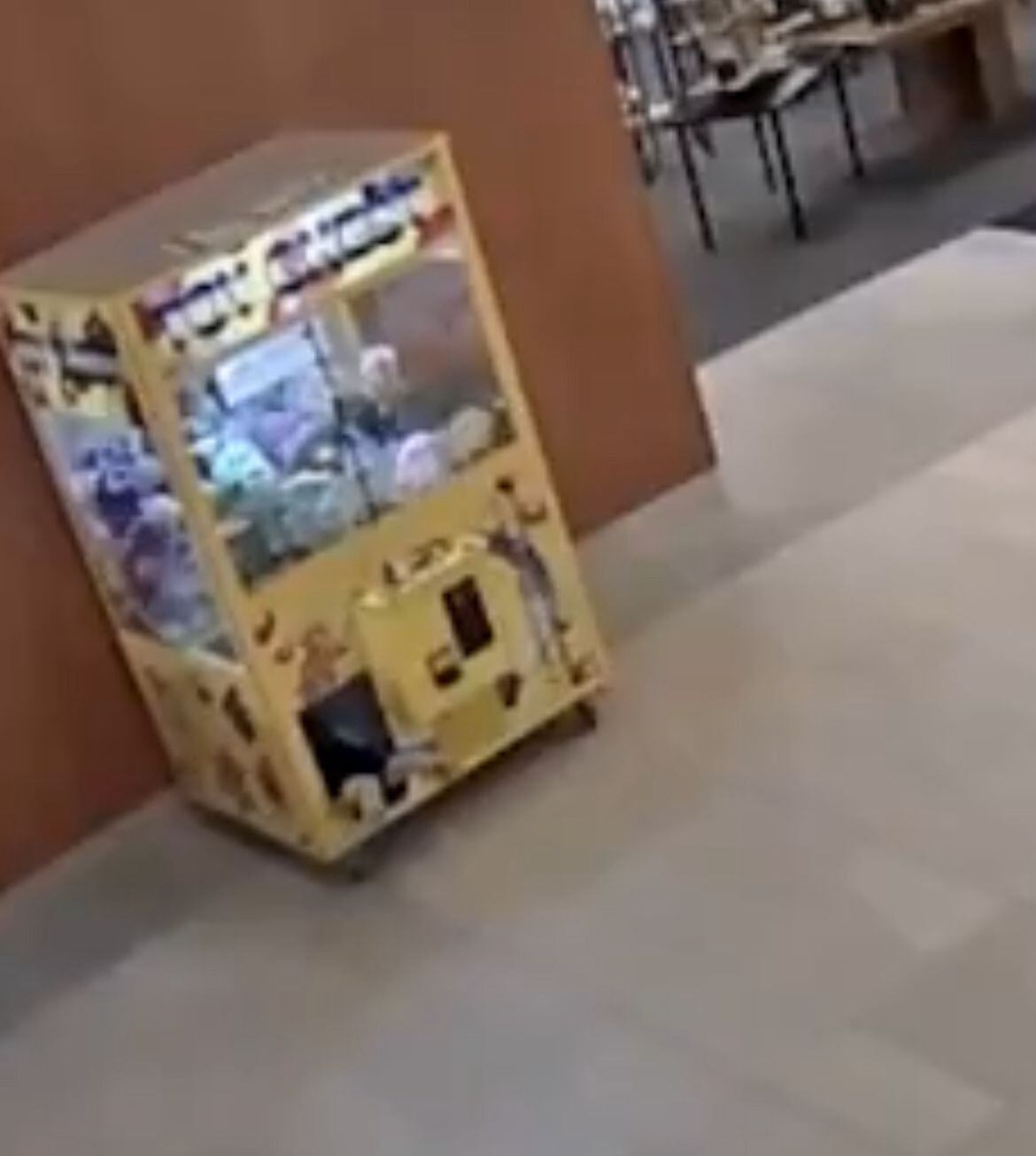 Máquina de peluchesCaptura de video